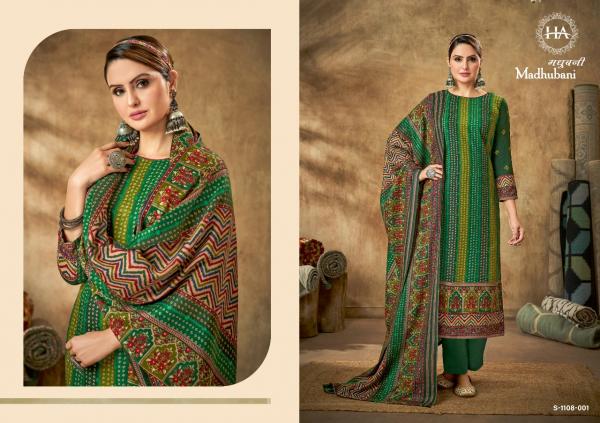 Harshit Madhubani Designer Wear Winter Pashmina Collection